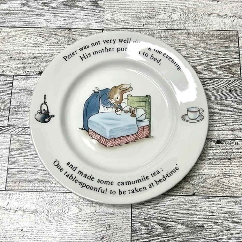 Wedgwood Beatrix Potter Peter Rabbit 7” Plate Number 48 in Original Box